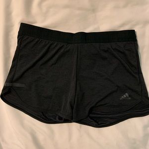 dark grey adidas shorts
